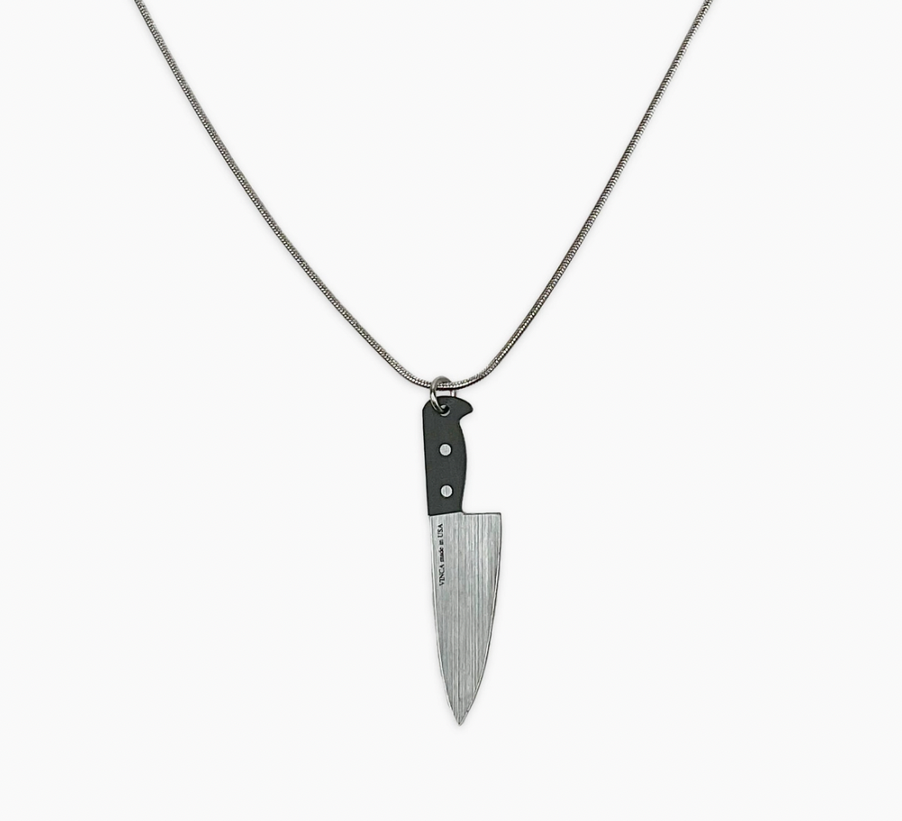 Chef's Knife Necklace