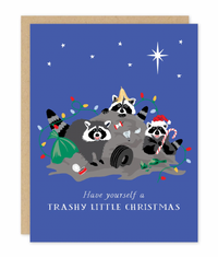 Load image into Gallery viewer, Trashy Christmas Holiday Card
