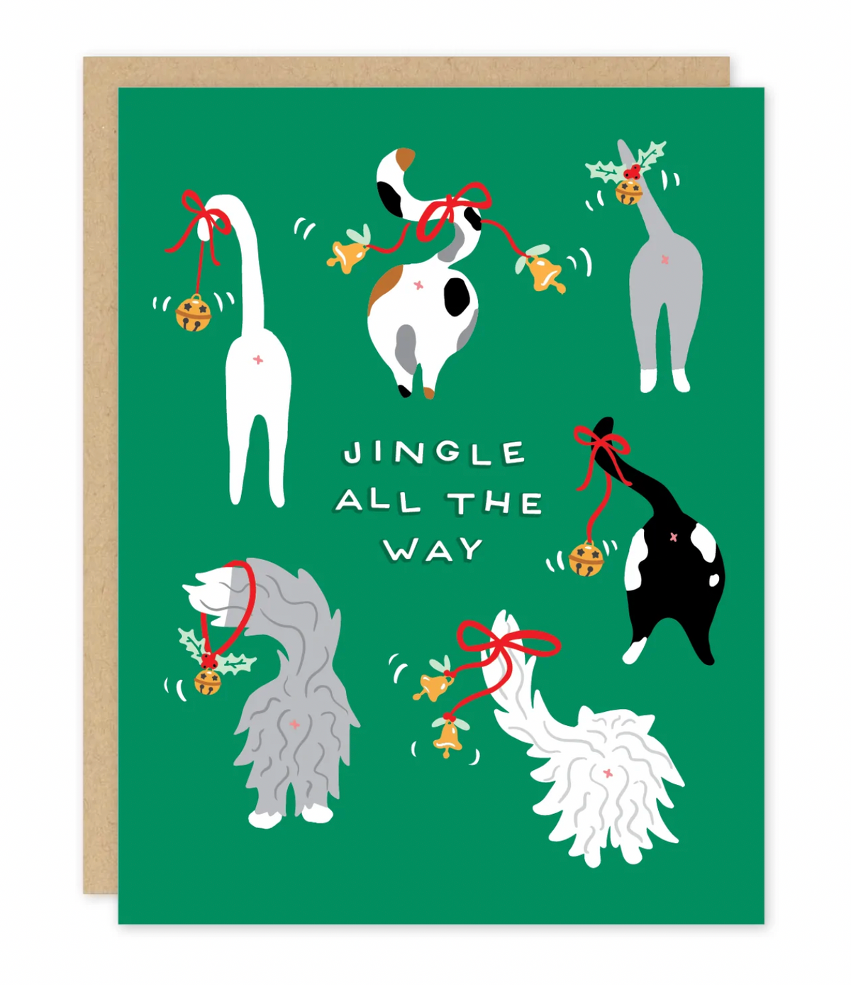 Jingle Cats Holiday Card