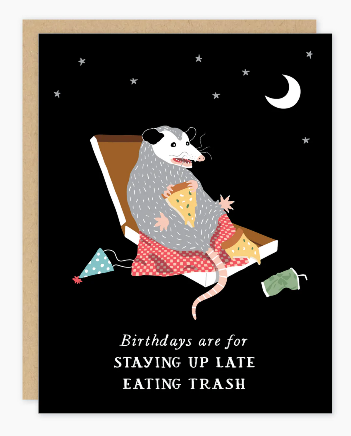 Possum Birthday Card