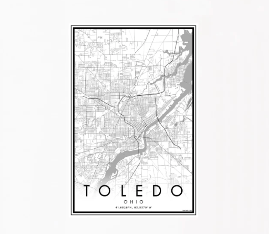 Classic Toledo Print