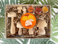 Load image into Gallery viewer, Earthy DIY Painted Mushroom Kit
