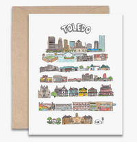 Load image into Gallery viewer, Toledo Greeting Card

