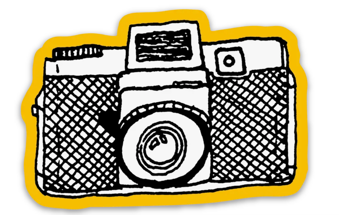 Holga Camera Sticker