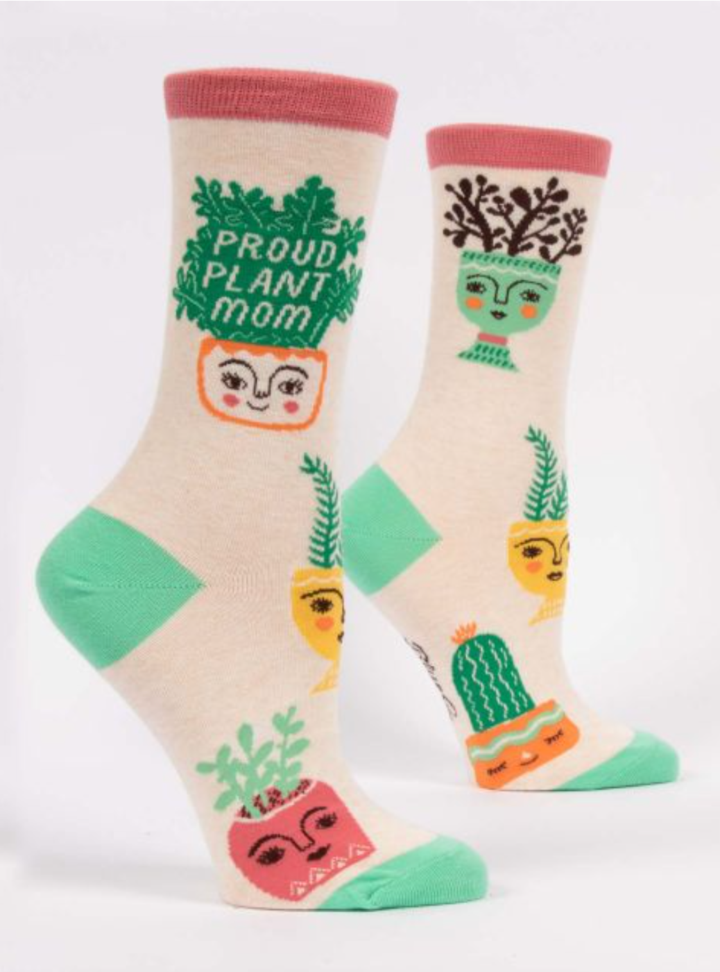 Proud Plant Mom Crew Socks