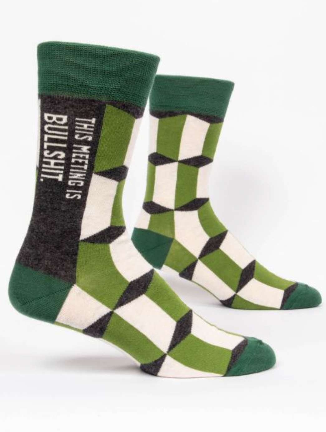 This Meeting Is Bullshit Men's Socks