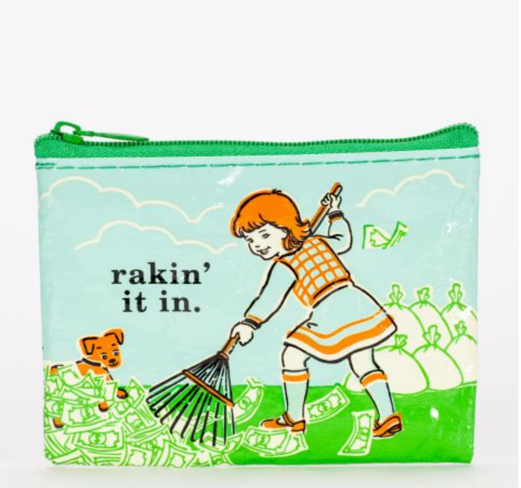Rakin It In Coin Purse