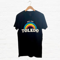 Load image into Gallery viewer, Hell Yes Toledo Rainbow Shirt
