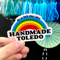 Load image into Gallery viewer, DIY AF Rainbow Sticker
